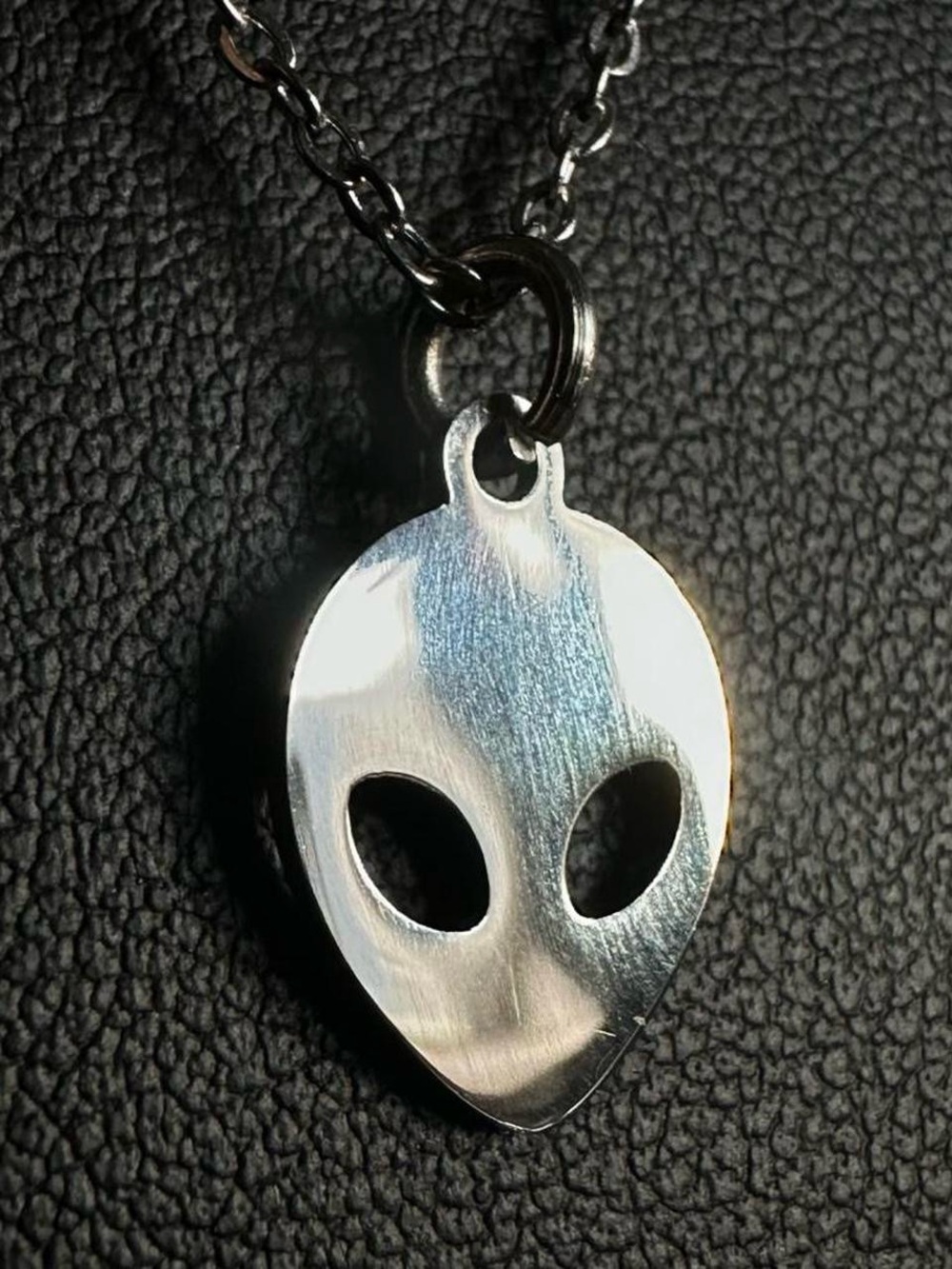 Stainless Steel Alien Necklace
